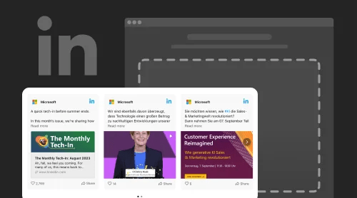 Wie man LinkedIn-Feed auf jeder Website einbettet