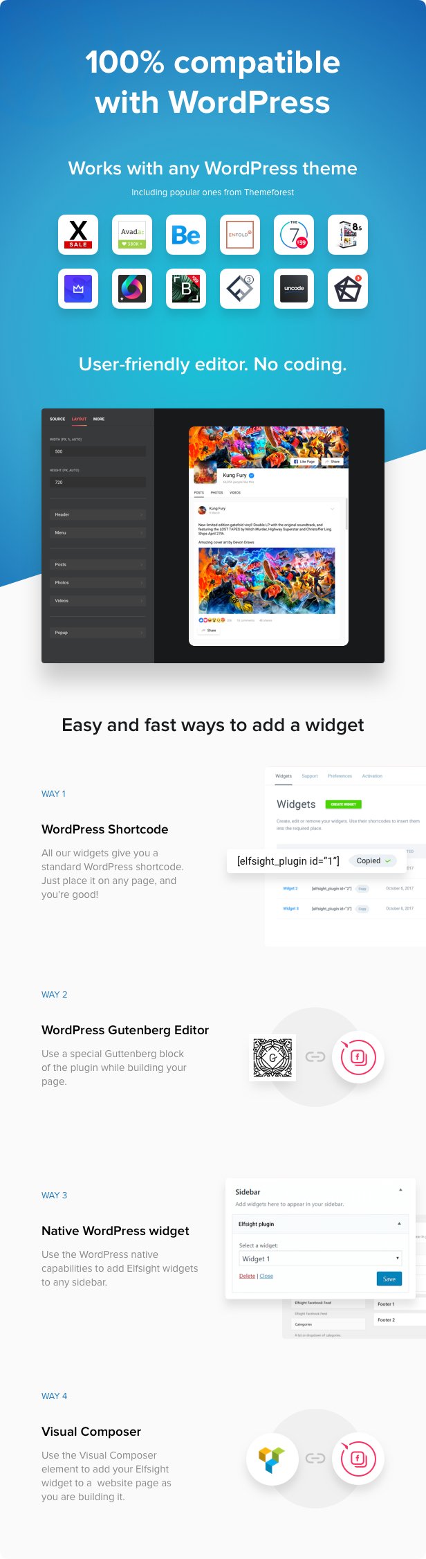 Facebook Feed Wordpress Facebook Plugin Best Elementor Themes