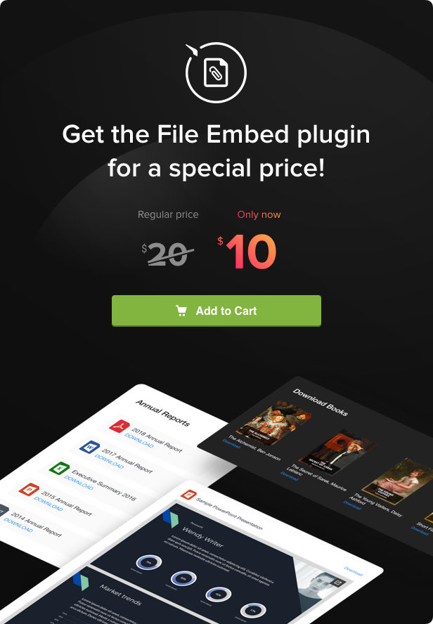 File Viewer - WordPress File Embed plugin - 5