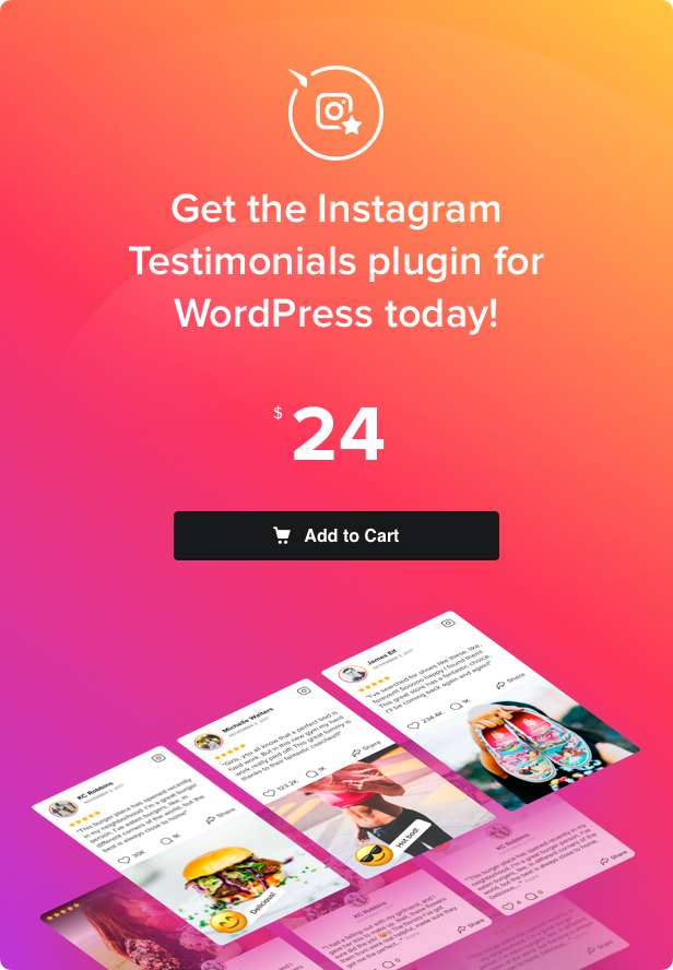 Instagram Testimonials Plugin for WordPress - 5