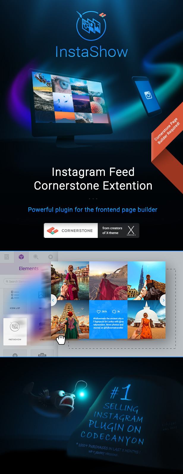 InstaShow - Instagram Feed Cornerstone Extension