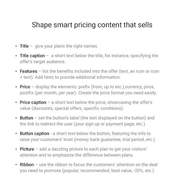 WordPress Pricing Table Plugin - 9