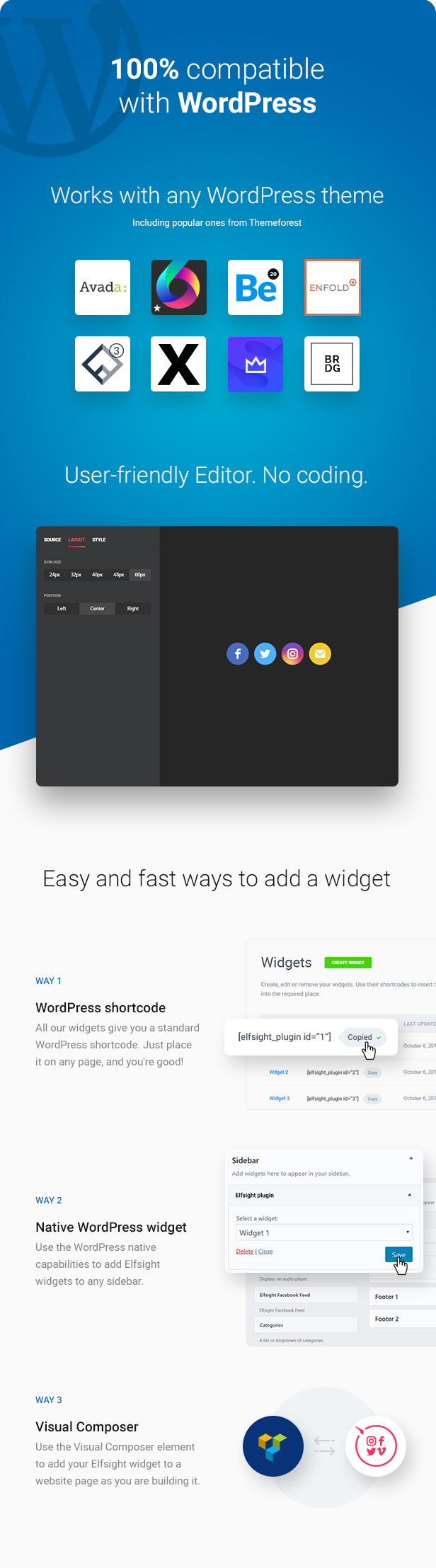 WordPress Social Media Icons – Social Icons Plugin - 3