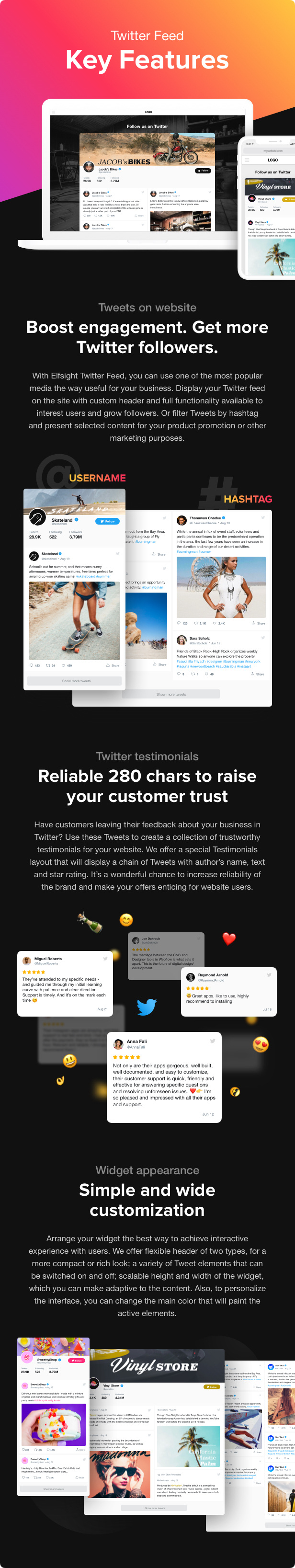 Twitter Feed - WordPress Twitter Plugin - 1