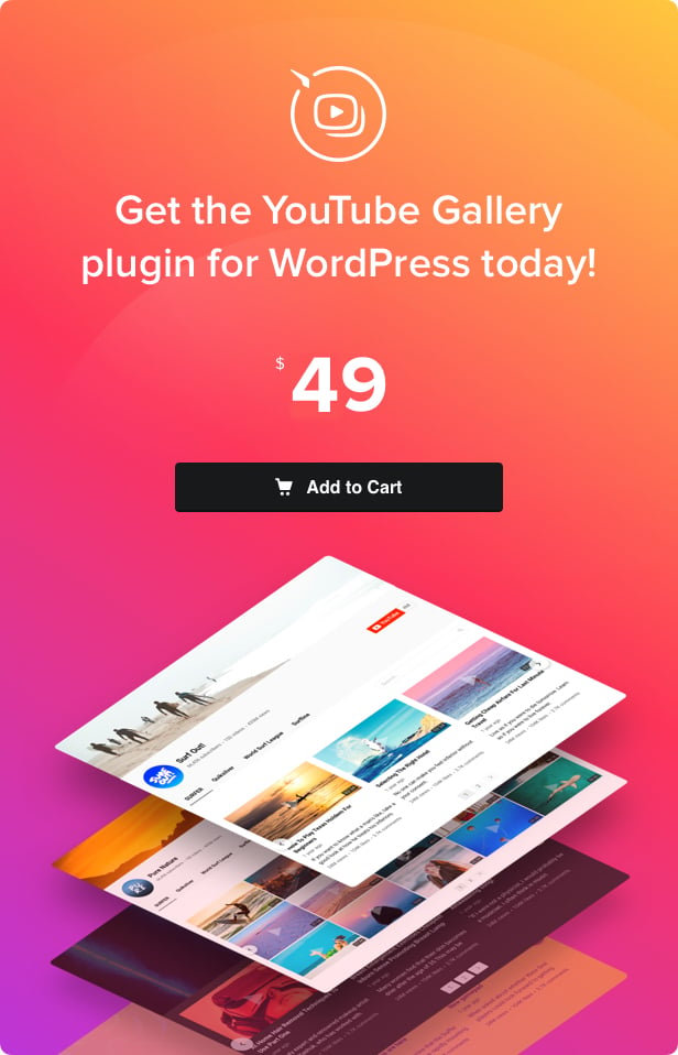 YouTube Plugin – WordPress YouTube Gallery - 3