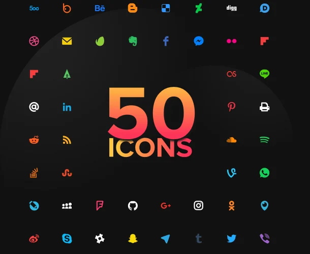 Afficher des icônes illimitées sur plus de 50