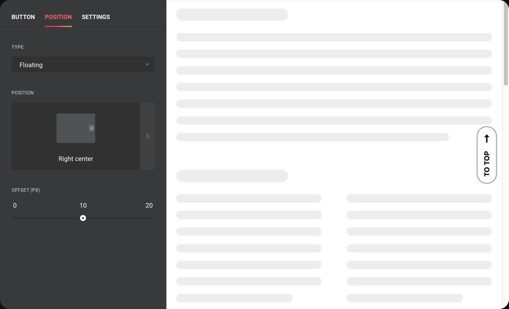 Intégrez-le de manière transparente dans la zone de contenu de votre site web