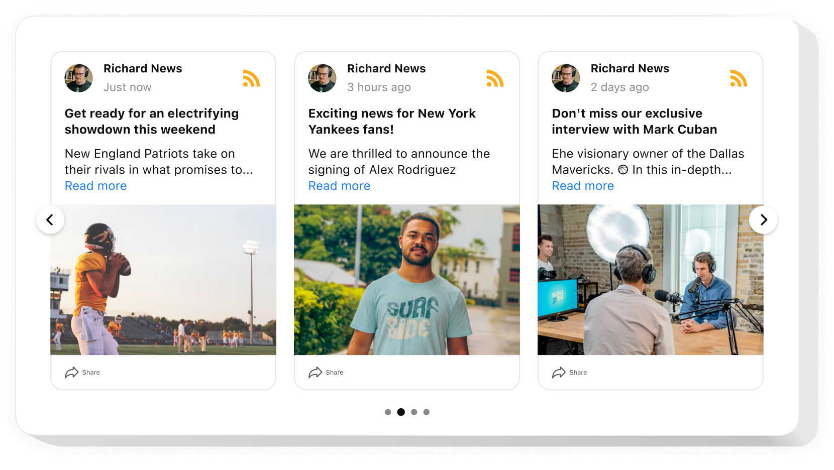RSS フィード — ウェブサイトにソーシャル メディア フィード ウィジェットを埋め込む [2025]