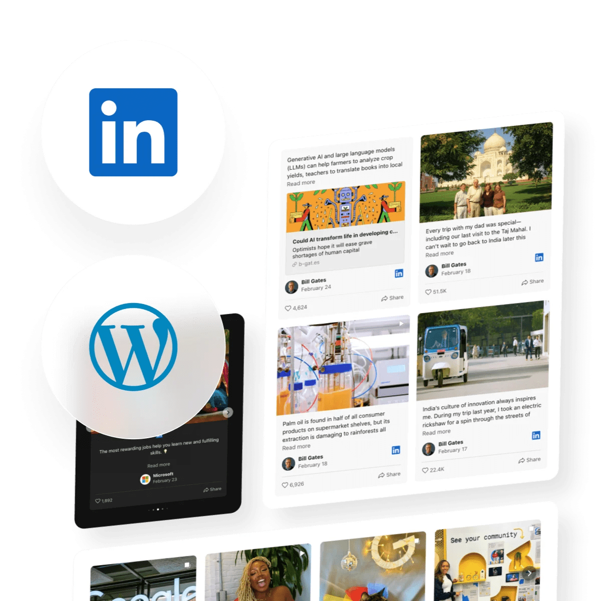 Como Incorporar o Feed do LinkedIn em seu Website WordPress