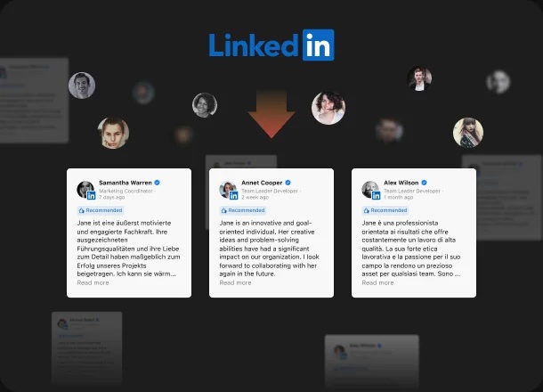 Продемонстрируйте свою профессиональную репутацию с помощью LinkedIn