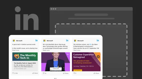 Как встроить ленту LinkedIn на любой сайт