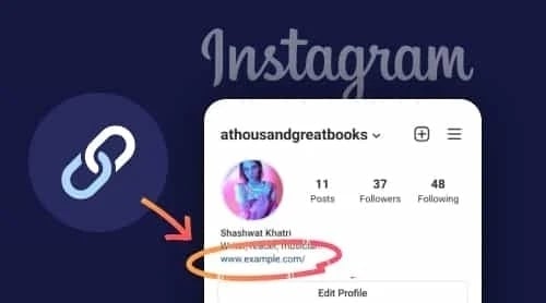 Как добавить ссылку в биографию Instagram