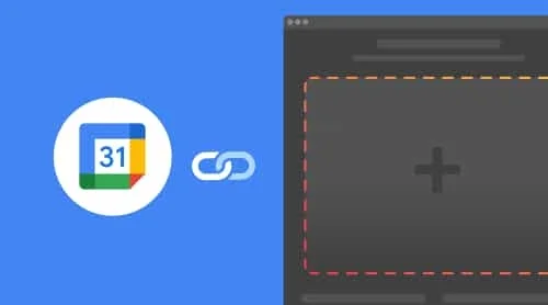 Как добавить Google Calendar на любой сайт