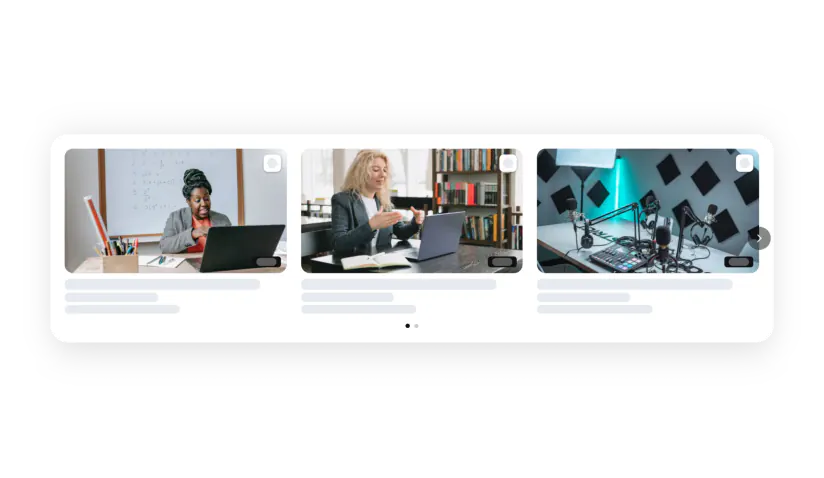 Video Carousel