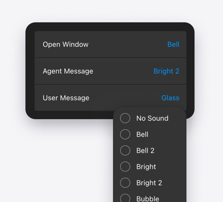 Sounds & notifications