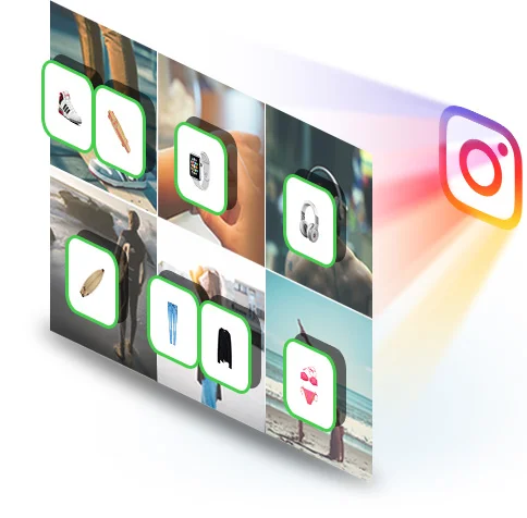 Elfsight Shoppable Instagram Feed