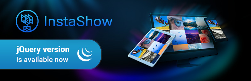 InstaShow Is Now Available for Any Website