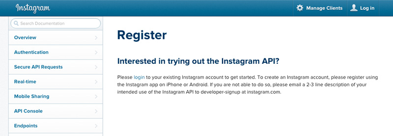 Instagram api