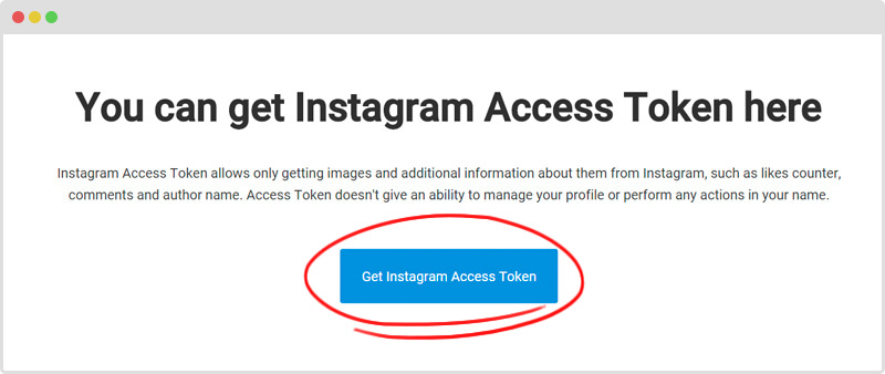 Get Instagram Access Token