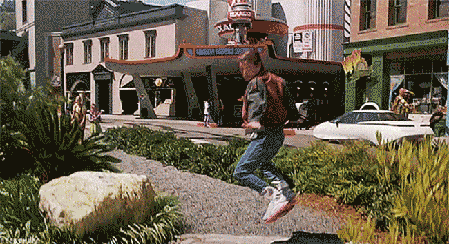 Back to the future hoverboard