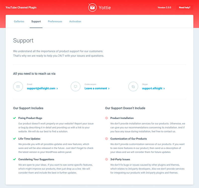 WordPress Admin Support