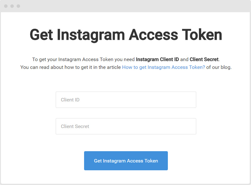 Instagram Api Получение Фотографий