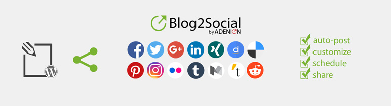 Social media schedule & Auto-Post