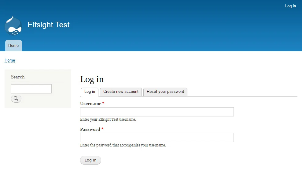 Log in Drupal website admin panel