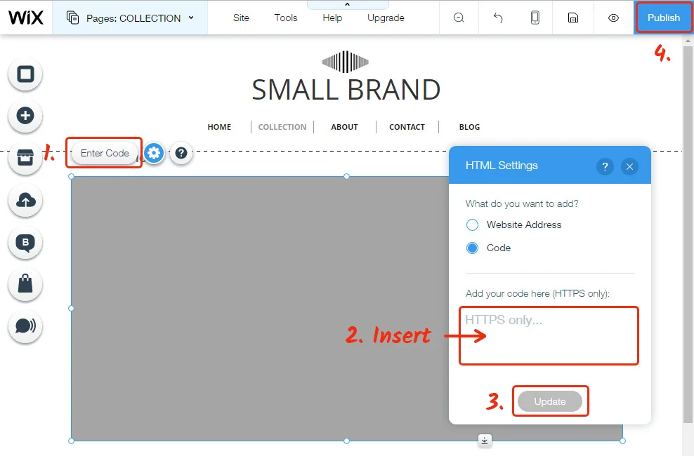 Paste the plugin’s code