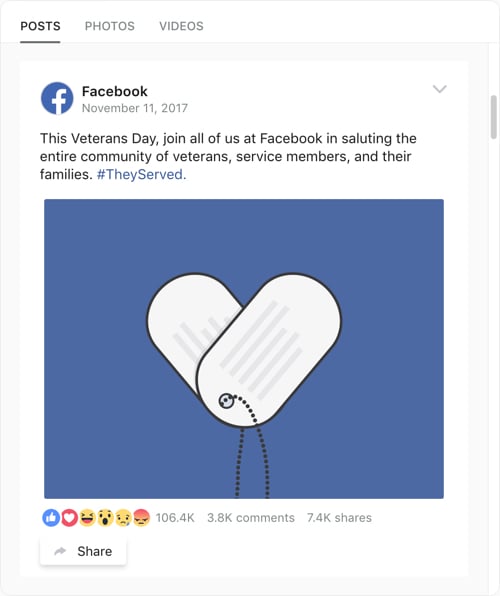 Embed Facebook news feed on website