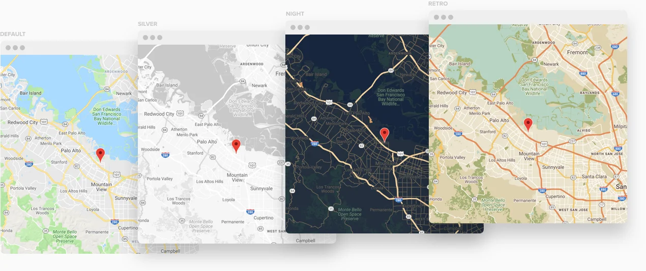 Interactive Google Maps Widget — Features (30+ custom settings)