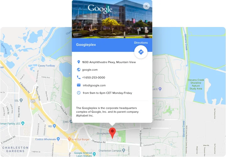 iFrame Google Maps plugin