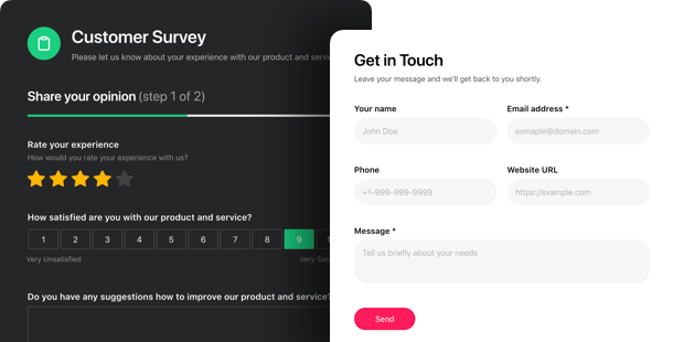 Collect customers’ data