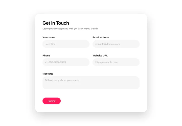 Online Form Builder for Shopify