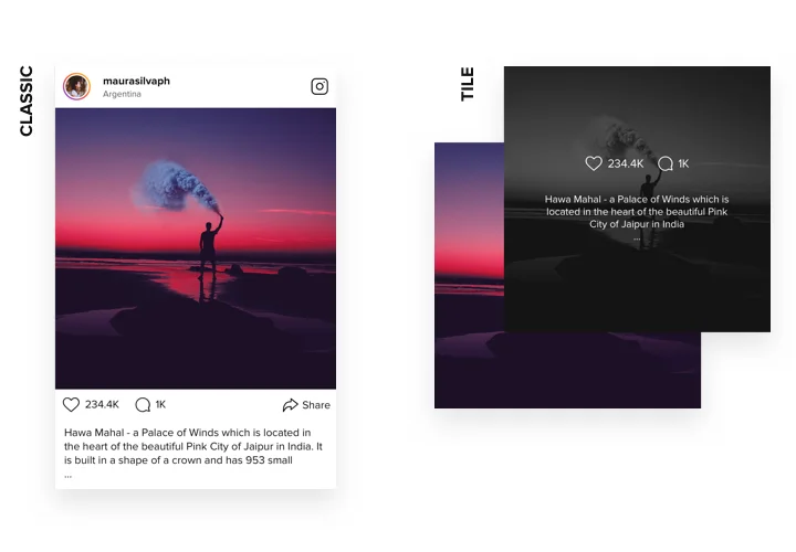 Instagram Feed - Add Instagram extension to Magento website - 720 x 500 jpeg 28kB