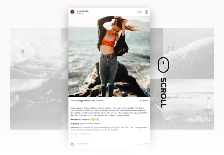 Instagram Feed plugin ekran görüntüsü 4