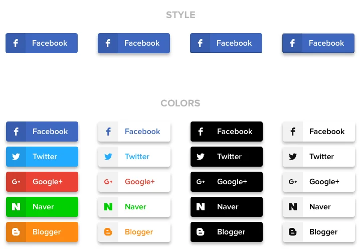 Social Share Buttons – Add Share Buttons to Blogger website