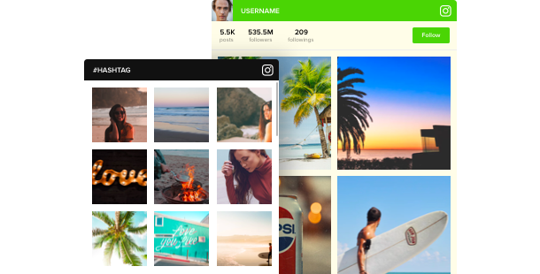 Best Instagram widget for Website | Free Instagram Gallery ... - 610 x 310 png 181kB