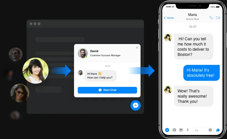 Facebook Chat - Add Facebook messenger widget to your Website (2024)