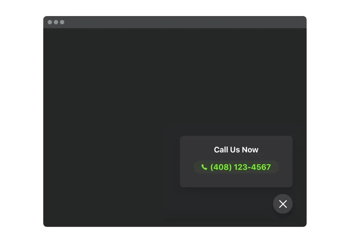 Shopify Call Button app