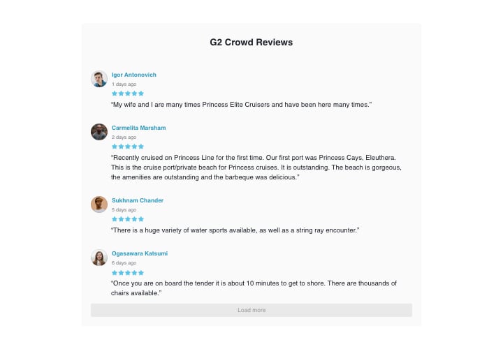 G2 Crowd Reviews