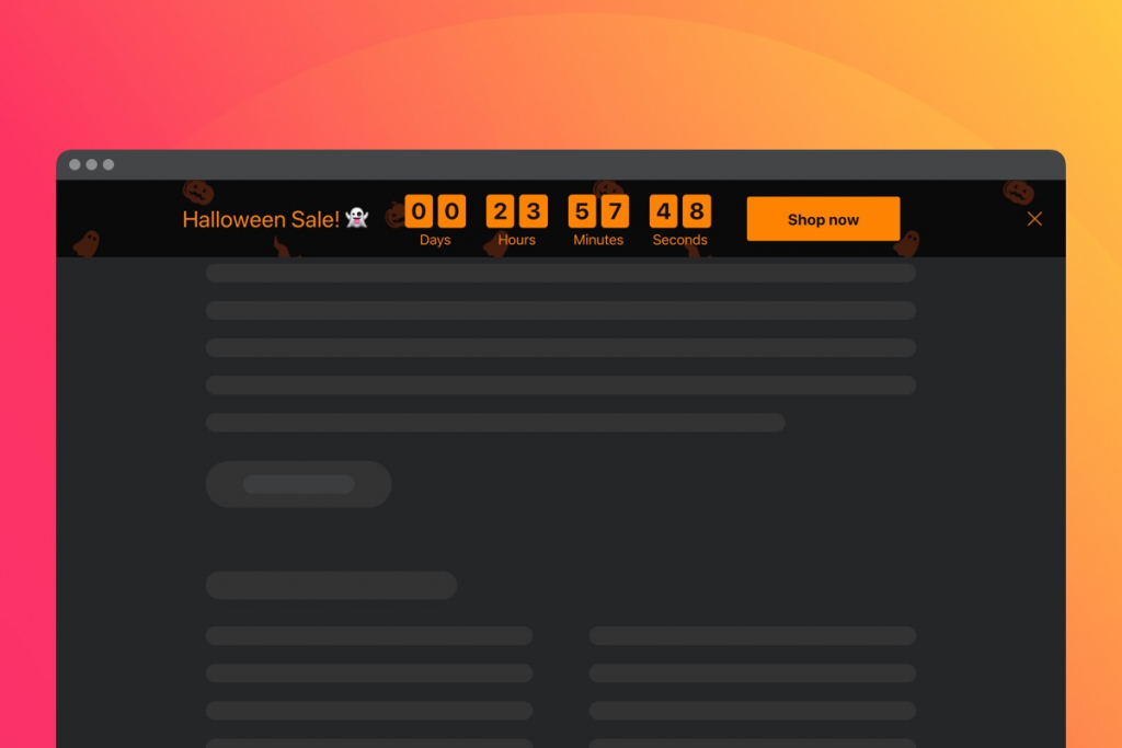 Election Countdown Clock widget for Website or Facebook page (2020)