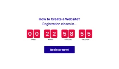 countdown website