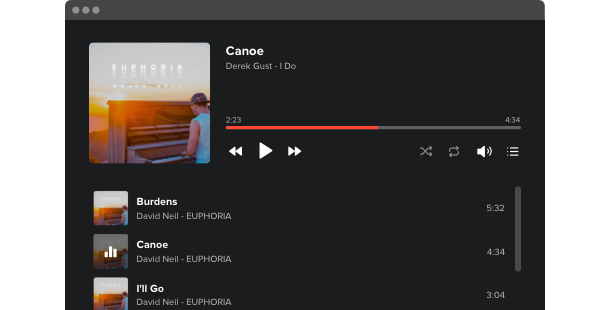 tumblr transparent music player