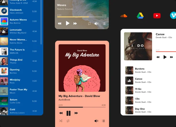 media player widget