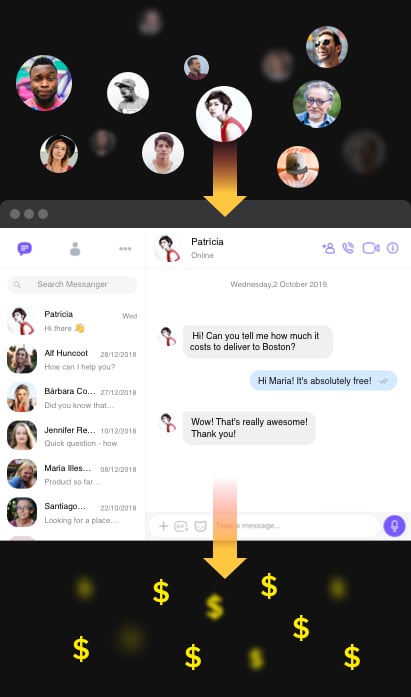 Viber online chat