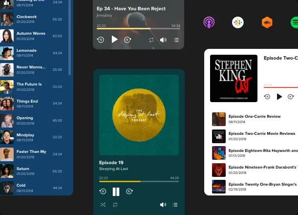 Spotify Podcast Widget