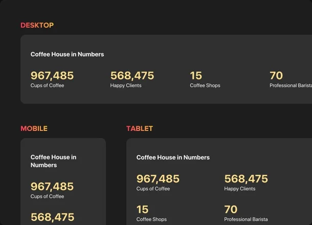 Animation of Video Views Counter, User Count of Live Stream Close