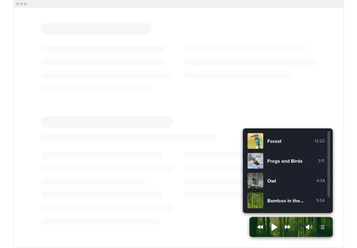 Adobe Muse Background Music widget