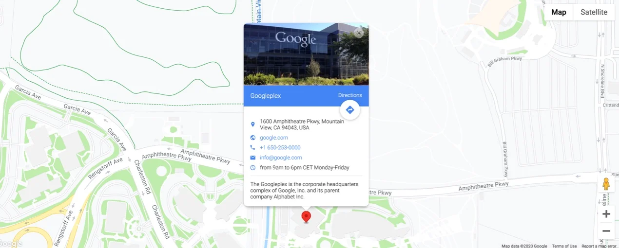 Top 5 Custom Google Maps Examples On Website In